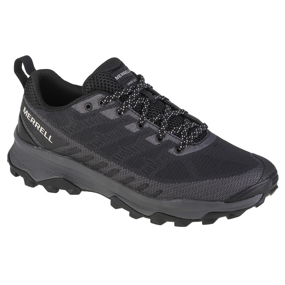Scarpe Da trekking Uomo Merrell Speed Ecco J036985 Nero Grigio