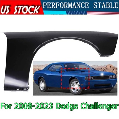 For 2008-2023 Dodge Challenger Front Passanger Right Side Fender Steel Coupe 2DR