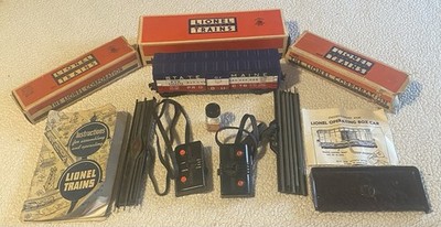 LIONEL 3494-275 Oper. Boxcar, 6019 Remote Control & 1019 RCS Controller, Misc.