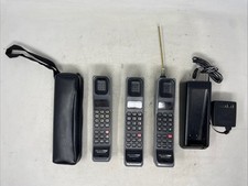 Lot Of 3 Vintage 1980s Cellular One Ultra Classic by Motorola Brick Phones G9 