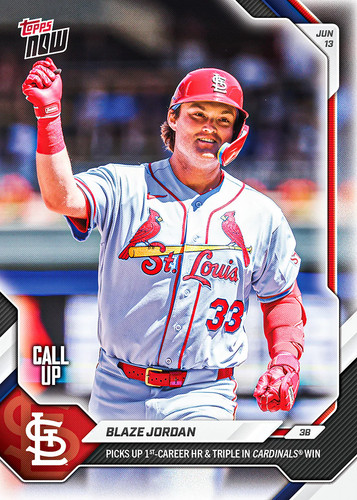 2026 Topps Now 326 Blaze Jordan