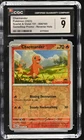 2023 Pokemon Scarlet & Violet 151 Charmander Reverse Holo 004/165 CGC 9 #004/165