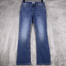 Wrangler Retro Mae Mid Rise Boot Cut Blue Jeans Fits 30/9 X 31 Vs. Tag 30/9 X 32