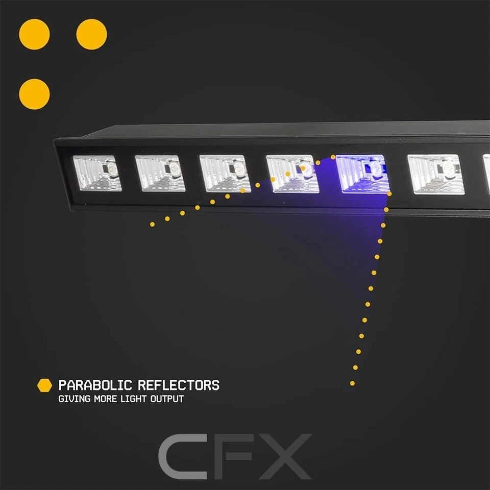 CFX UVBAR18 -  1 Meter Ultra violet LED Bar - Dj disco stage special effect - Image 4 of 4