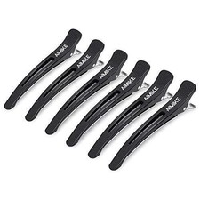 6 Pack 4.3 Inch Long Professional Hair Clips Non-slip Hair Styling Clips  Ebay