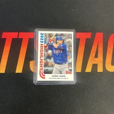 2023 Transcendent VIP Party Josh Jung Through The Years 1982 049/100 Rangers