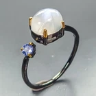 Popular ring Natural Moonstone Ring 925 Sterling Silver Size 9.5 /R466476
