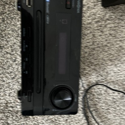 Insignia NS-HCDA2 Compact Shelf Stereo Black Bluetooth USB MP3 Playback
