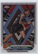 2023-24 Topps Chrome Refractor Keyonte George #153 15ty