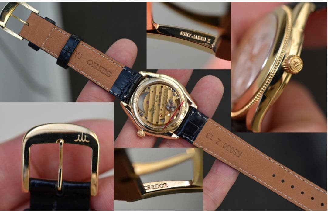 Seiko Credor GBAY992 4S79 K18YG 18K Gold Chronometer Limited 500