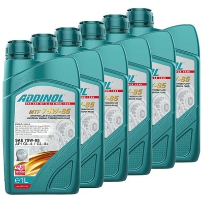 Getriebeöl ADDINOL 75W-85 Multi Transmission Fluid 6X 1 Liter für Audi BMW Mazda