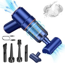 Cordless Electric Air Duster Blower Vacuum Cleaner For Car PC Laptop Console