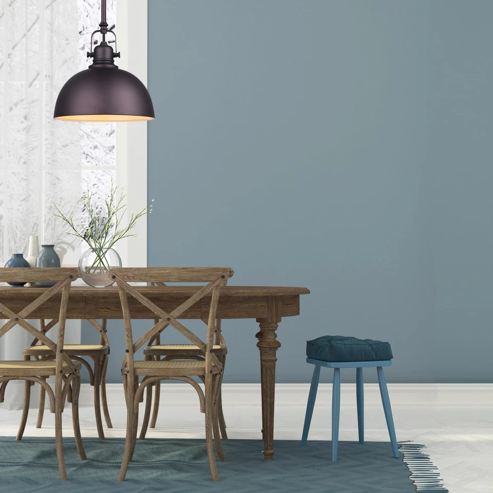 Mini colgante Canarm IPL222B01 níquel polo luz única 9" W Foto 3 de 4