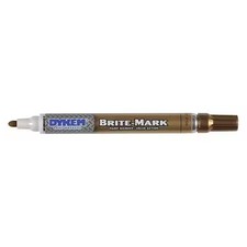Dykem 84051 Paint Marker, Medium Tip, Gold Color Family, Paint
