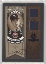 2005 Donruss Diamond Kings HOF Heroes Black Framed Materials 7/10 Nolan Ryan e8a