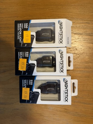 #ad Nightstick TCM 550XL Compact Weapon Mounted Light 550 Lumens lot of 3 $199.99