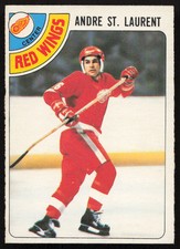 1978-79 O-Pee-Chee #32 Andre St. Laurent Detroit Red Wings NR-MINT PACK FRESH!