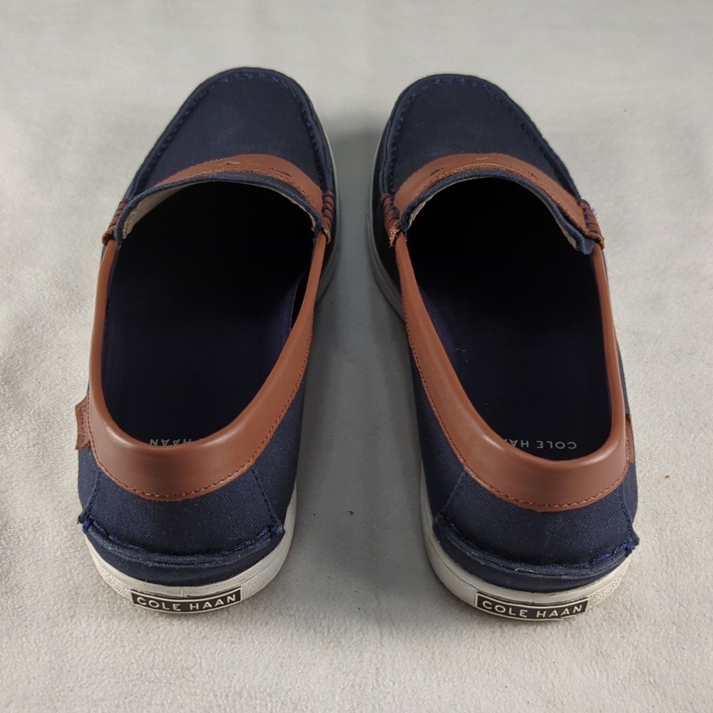 Cole Haan Nantucket Loafer II Navy Handstain Mens Size 13 