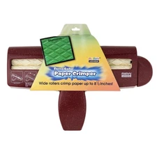 Marvy Uchida Corru-Gator Paper Crimper – Diamonds Pattern – 8.5” Wide Roller