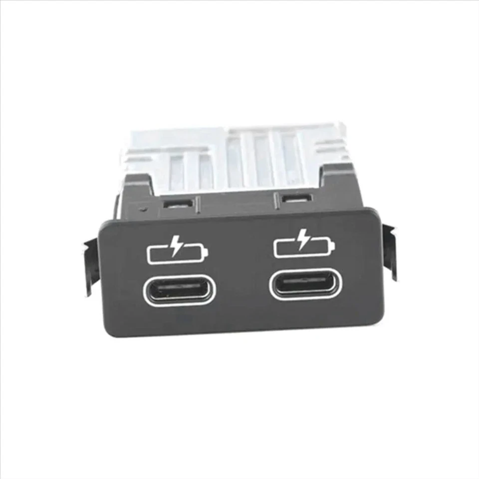 Rear Central USB Type C Charger Port Socket for BMW X1 (F48) X2 (F39) 2019-2022 — 第 3/4 张图片