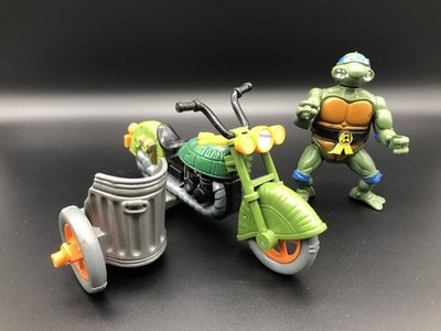 Teenage Mutant Ninja Turtles Leonardo + Motorrad Action Figur Hero TMNT 1989