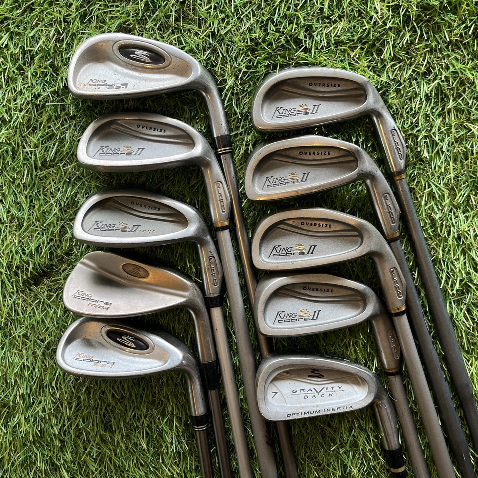 Juego completo de palos de golf Cobra Strata Nicklaus grafito para hombre para diestros Foto 2 de 4