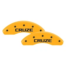 For Chevy Cruze Limited 16 Caliper Covers Gloss Yellow Caliper Covers w Cruze