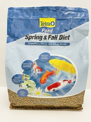 Tetra Pond Spring and Fall Diet, Pond Fish Food, 3.08 Pounds