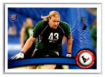 2011 Topps - Brooks Reed #29 NO NAME ERROR (RC)
