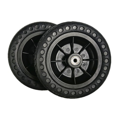 8 Inch Front Wheel Solid Tire Puncture Resistance Rubber Abrasion Resistance - Zdjęcie 4 z 14
