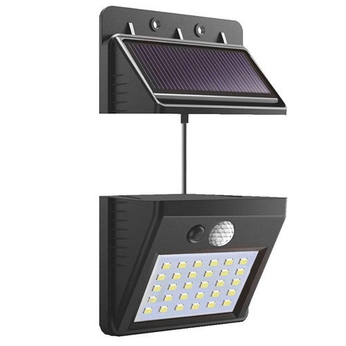 Solar LED Wall Lights Split Lamp Motion Night Sensor Outdoor Garden Lawn Light - Picture 12 of 13