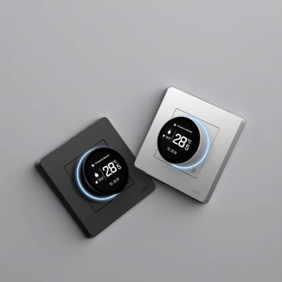 MOES Tuya Zigbee Smart Thermostat Knob Star Ring for Water Boiler Heating Alexa