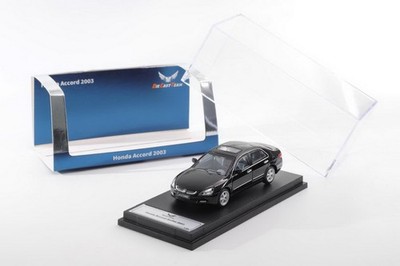DCT 1/64 Scale  Accord 7th Generation 2003 Black Diecast Car Model Toy