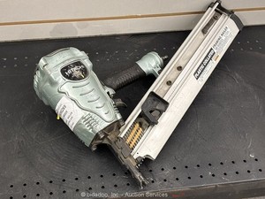 2000 Hitachi NR90AE Pneumatic Framing Nailer Gun Air Power Hand Tool bidadoo