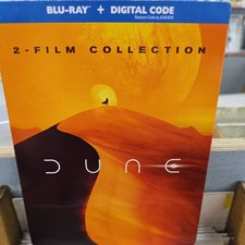 Dune 2 Film Collection Blu-ray Set with Slipcover NO Digital