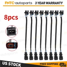 For Jetronic EV1 to Mini Delphi Multec 2 8PCS Fuel Injector Wire Harness Adapter