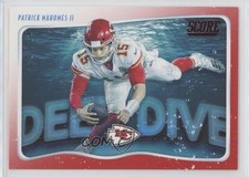 2020 Score Deep Dive Red Patrick Mahomes II #DD-PM 18dr