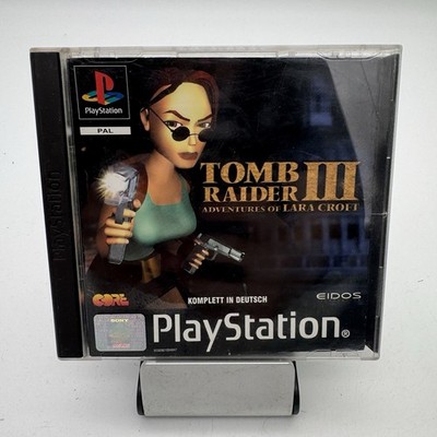 Tomb Raider 3 Playstation 1 Spiel - Adventures of Lara Croft | PSone | PS1