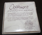 Thirstystone Set of 6 Occasions Absorbent Coasters 2004 by Thomas Kinkade New — photo 6