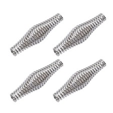 4Pcs BBQ Spring Handle, Stainless Steel Cool Touch Stove Spring Handle Grip, ...
