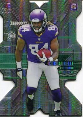 Topps Chrome NFL 2013 Die-Cut Rookie Card Cordarrelle Patterson