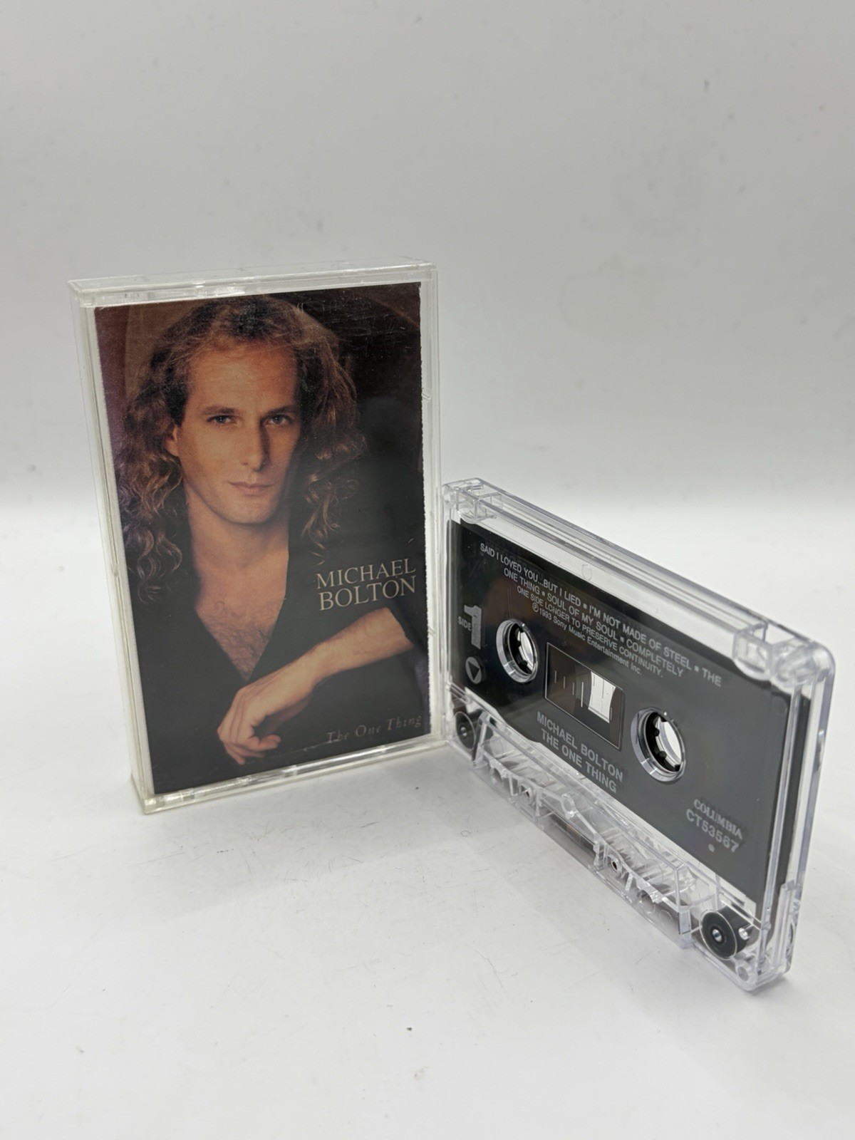 Michael Bolton One Thing Cassette Tape Album