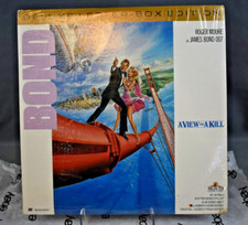 Laser Disc "A View to A Kill", Deluxe Letter Box Ed, 2 Disc Set, Sealed, NOS-New