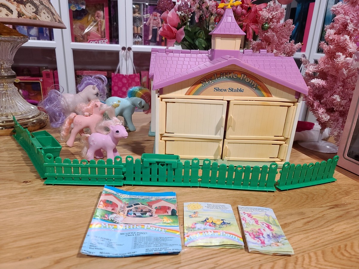 NEW! VINTAGE MY LITTLE PONY HOUSE SET, HORSES & ACCESSORIES! | eBay NEW! VINTAGE MY LITTLE PONY HOUSE SET, HORSES & ACCESSORIES! | eBay