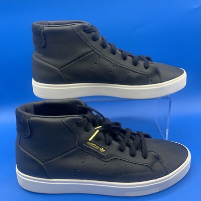Adidas Women's Sleek Mid-Top Sneakers Black - Size US 8.5 | eBay