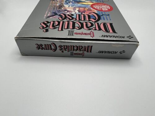 Castlevania 3 Draculas Curse NES 1990 CIB With All Inserts & Manual CLEAN VGC - Picture 8 of 14