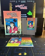 The Legend of Kage (Nintendo NES, 1987) Complete in Box CIB Authentic