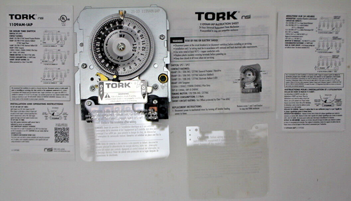 Tork Meccanismo Timer di Ricambio Universale 1109AM-IAP #8ss - Foto 2 di 11