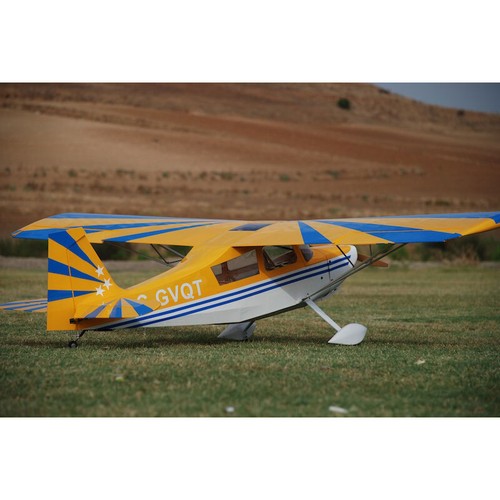 Decathlon v3 ARF Gasoline Gas Plane Balsa Wood Wooden Fixed Wing RC Airplane - Picture 7 of 9