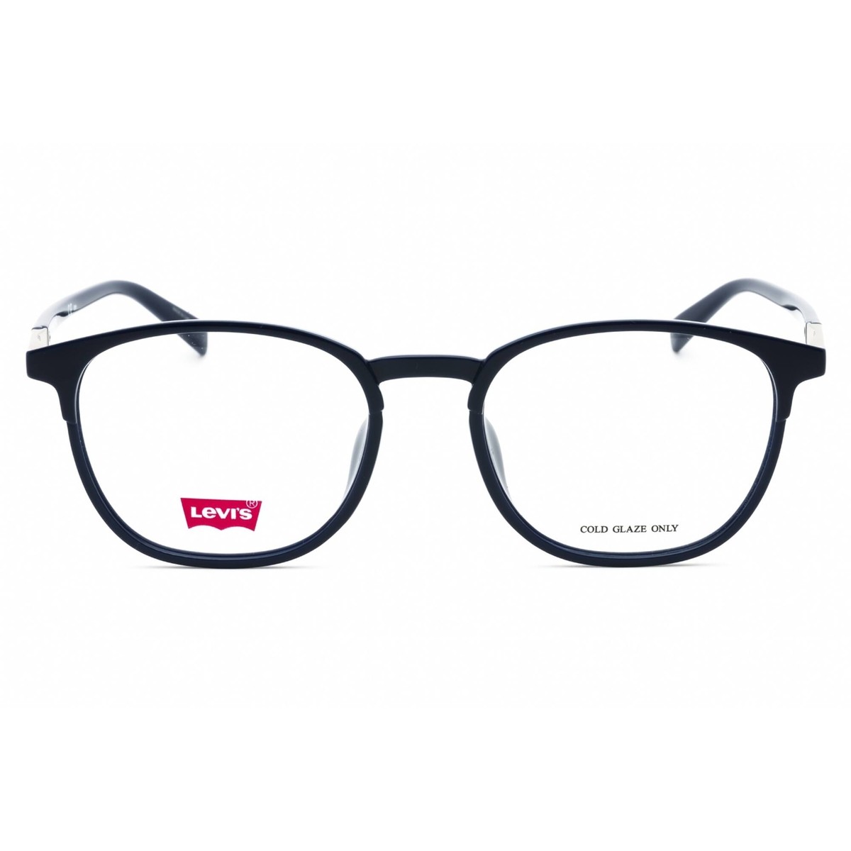 Levi's Unisex Eyeglasses Blue Square Full Rim Plastic Frame